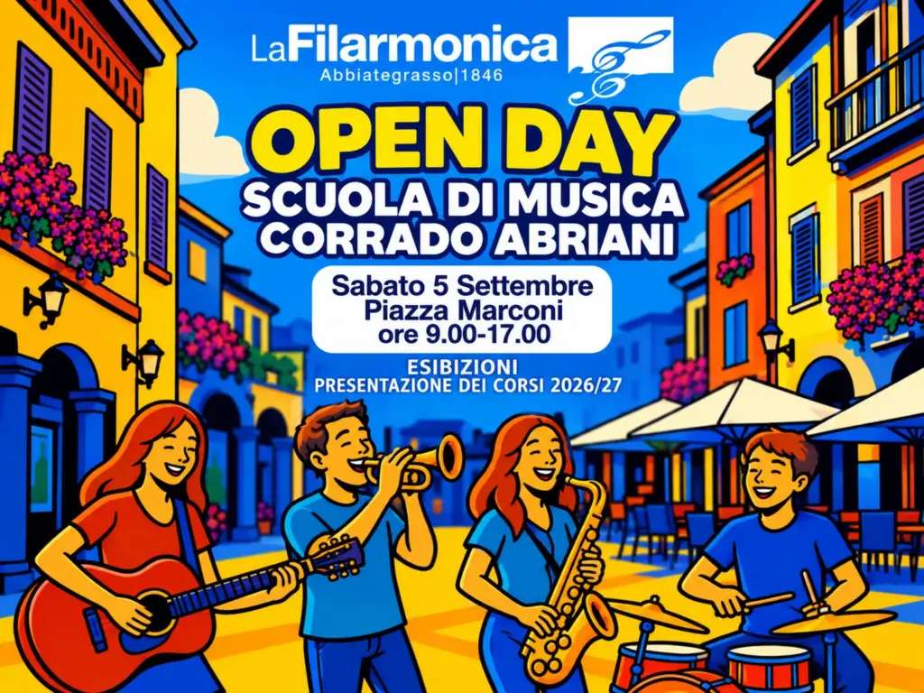Open Day Scuola di Musica C. Abriani 2026